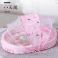 Bamboo Baby Bed Portable Carry Infant Floor Seat Cotton Padded Pillow Factory